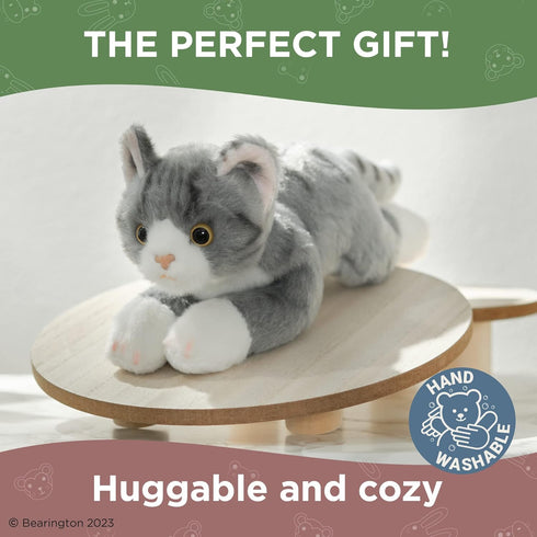Bearington Lil’ Socks Cat 8 Inch Cat Plush - Cat Plushies - Toy Cat...