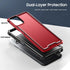 for REVVL 6 Pro 5G / REVVL 6X Pro 5G Case, with Screen Protector, Military Grade Drop Proof Shockproof Cover Dual Layer Heavy Duty Rugged Protecti...