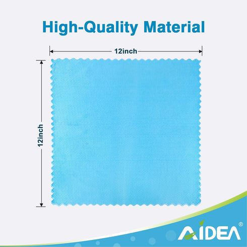 AIDEA Microfiber Kitchen Towels-8PK, Multi-Purpose Cleaning Cloths, Streak-Free Lint-Free Cleaning Rags, Microfiber Towels for Cars, Absorbent Dis...