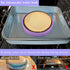 GBYAN Springform Pan Protector for 9inch and 9.5inch Springform Pan Round Cheesecake Pan Silicone Baking Pan Accessories Preventing Water from Ent...