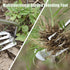 Weeding Artifact Uprooting Weeding Tool, Weeding Tool Garden Hand Weeder Tool, Manganese Steel Forged Weed Puller 4 Teethes Dual Purpose Weeder, M...