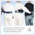 Gait Belt with Handles for Seniors, Transfer Gait Belts for Lifting Elderly, Physical Therapy Sit to Stand Patient Lift Aid Assist (Blue)...