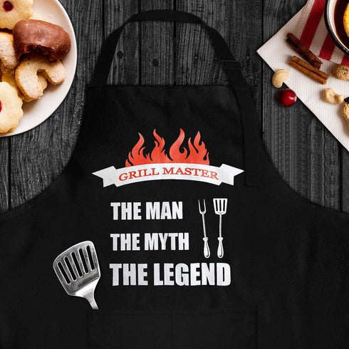 Aprons for Men, Mens Apron, Funny Aprons for Men, Adjustable Neck Strap Waterproof and OilProof Best for Grilling, Husband Birthday Gift, Gifts fo...