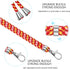 Weewooday 4 Pieces Universal Cell Phone Lanyard Around The Neck Phone Lanyard Crossbody Adjustable Nylon Phone Lanyard Patch with Neck Strap for M...