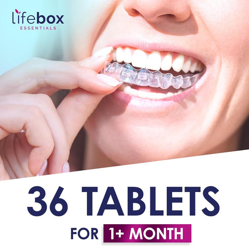 Retainer Cleaner Tablets, Denture Cleaning Tablets, & Aligner Cleaner - Removes Odors & Kills 99.9% of Bacteria & Stains – For Aligners, Retainers...