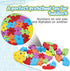 LovesTown Goldfish Wooden Puzzle, 26PCS Jigsaw Puzzle Alphabet and Number Building Blocks for Kids Toddler Preschool...