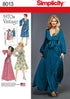 Simplicity 8013 1970's Vintage Fashion Dress Sewing Patterns, Sizes 6-14...