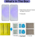 2 Pack Matte Anti-Blue Light Eye Protection Screen Protector for iPhone 14 Pro, Anti-Glare Blue-Light Blocking Tempered Glass Film 6.1", Scratch R...