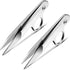 Mudder 2 Pcs Sewing Scissors Thread Snips with Protective Rubber Sleeve Mini Snippers Shears Small Trimming Nipper Clipper for Various Materials F...