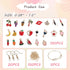 BigOtters 150PCS Enamel Charms for Jewelry Making, Enamel Charm Pendants Assorted Gold Plated Enamel Charm Set for DIY Crafts Bracelet Necklace...
