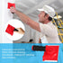 Paint Edger Trimmer + 2pcs Replacement Pads, Edge Painting Tool with Rotatable Handle Paint Pad Applicator for Wall and Ceilings Corner Edges Trim...