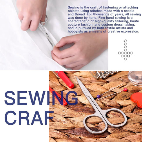 JUNING Sewing Kit with Pink Case Portable Sewing Supplies for Home Traveler, Adults, Beginner, Emergency, Kids Contains Thread, Scissors, Needles,...