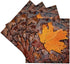 3dRose cst_12681_3 Autumn Leaf-Ceramic Tile Coasters, Set of 4...