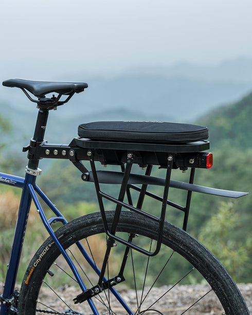 ROCKBROS Foldable Bike Bag for Rear Rack - Durable, Expandable, and Versatile - 5L Capacity...