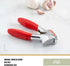 Trudeau Garlic Press - Effortless Garlic Crusher with Built-In Cleaning Aid, Large Garlic Chamber, Comfortable Ergonomic Handle, BPA-Free & Dishwa...