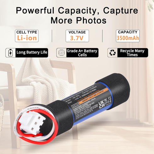 Pickle Power 3500mAh Battery for Harman Kardon Onyx Studio 4, Onyx Studio 3, Onyx Studio 2, Onyx Studio 1 Bluetooth Speaker...