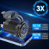 12V USB Outlet Qidoe USB C Car Charger Socket Dual PD 30W and 18W QC3.0 Port USB Car Socket with Voltmeter Button Switch Lengthened Waterproof USB...