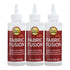 Aleene's Fabric Fusion Permanent Fabric Adhesive 3-Pack, 4 oz....