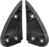 2pcs Car Side Mirror Corner Triangle Cover Trim Fit For Toyota for Corolla 2014-2016 Replaces 60118-02170 60117-02170...