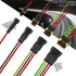 352Pcs 26 Kits Waterproof Automotive Wire Connectors Kit 1/2/3/4/ Pin Automotive Electrical Connectors Male and Female Wiring Connectors Kit 22-16...