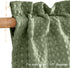 Waffle-Weave Textured Valance for Kitchen Water-Proof Window Curtains (60-inch x 18-inch, Sage, One Panel)...