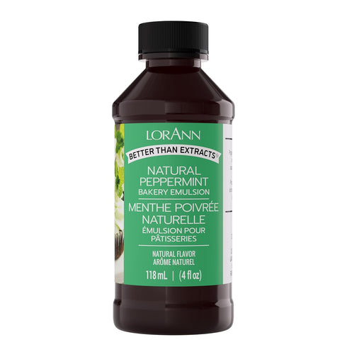 LorAnn Bakery Emulsions (Peppermint, 4 Fl Oz (Pack of 1))...