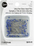 Dritz 172 Glass Head Pins, Ultra Fine, 1-3/8-Inch (150-Count) , Blue...
