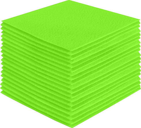 FabricLA Acrylic Felt Sheets for Crafts - Soft Precut 4" X 4" Inches (10cm X 10cm) Felt Squares - Use Felt Fabric Craft Sheets for DIY, Hobby, Cos...