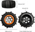 RC Car Paddle Tires Wheels LG-ZJ02 25-ZJ02 920-ZJ02 for High Speed 9125 9155 9156 RC Cars S920 S921 104009 RC Trucks(2 PCS)...