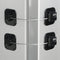 Refrigerator Lock, Heavy Duty Fridge Lock, Combination Lock for Refrigerator Cabinets, Drawers, Safety Lock, Easy Install No Keys Needed (Black-2P...