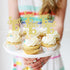 Ercadio 24 Pack Sweet 16 Cupcake Toppers Gold Glitter Age Sixteen Cupcake Picks Anniversary 16th Kids Birthday Party Cake Decors...