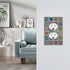 Mandala Tile Outlet Covers Wall Plate Decorative 1 Gang Duplex Light Switch Electrical Receptacle Switchplate Faceplate for Bathroom Bedroom Livin...