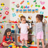 Summer Cutouts 77 Pcs Summer Beach Cut Outs Bulletin Board Summer Decorations for Classroom Cut-Outs with 160 Glue Points for School Summer Theme ...
