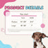Jacquard Dog Collar, Adjustable Pet Dog Collar for Medium Dogs with Quick Release Buckle, Durable Breathable &Fade Resistant Dog Collar for Medium...