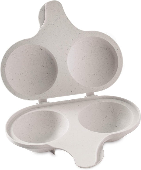Nordic Ware 3-in-1 Breakfast set, 2-Piece, White...