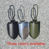 Garden Trowel Mini Outdoor Foldable Hand Shovel (Olive & Silver-2pcs)...