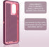 for Samsung Galaxy A30/A20 Case - 3 in 1 Full Body Protection, Purple/Pink...