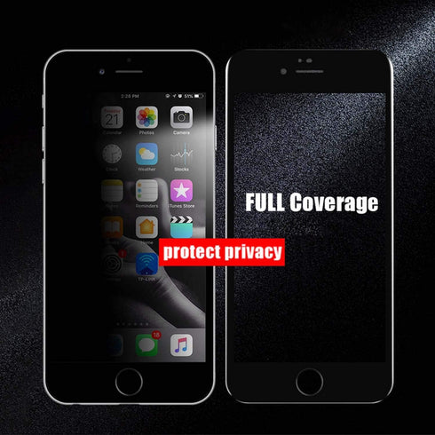 Privacy Screen Protector for Apple iPhone 7, iPhone 8 (4.7 Inch)?Anti-Spy Tempered Glass Film?2Pack......