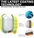 HALLEAST for AirPods 3 Case Waterproof, Front LED Visible & Support Wireless Charging, Protective Silicone Case Cover Compatible with for Apple Ai...