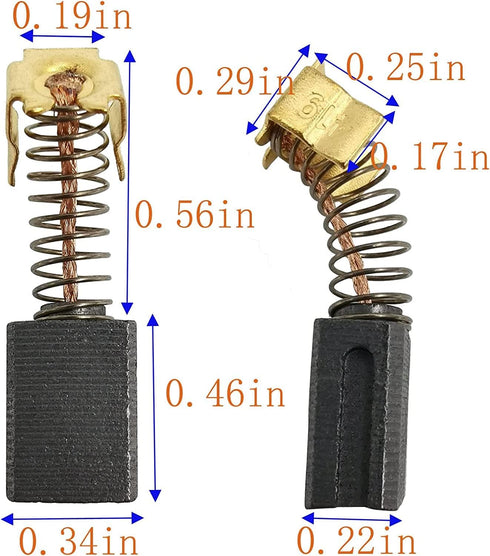CB407 Motor Carbon Brushes Replacement Set For Makita Power Tools, Rotary Drill, Jig Saw, Hammer Drill, Drill,Electric Screwdriver, Sander, Rotary...