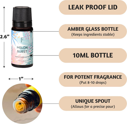 Folkulture Essential Oils Set of 2 | Fall Essential Oils for Diffusers for Home, Diffuser Oils Scents for Home, Oil Diffuser Essential Oils, Vanil...