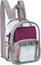 USPECLARE Clear Mini Backpack Stadium Approved for Little Boys & Girls, Transparent Backpack for Concert, Festival, Sport Events...