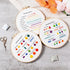 Yixhua 3 Sets Practice Embroidery Kit for Beginners,Cross Stitch Kit Adult with Pattern Starter Hand Embroidery with Instructions Arts and Crafts ...