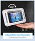 Waterproof Shower Phone Holder with 480° Rotation and Angle Adjustable, Enhanced Sound Quality, Fits Phones up to 7 Inches?White?......