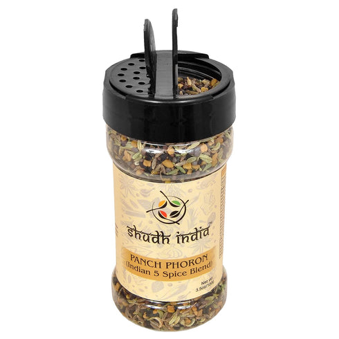Shudh India Panch Phoron (5 Spice) ~ All Natural | Vegan | Gluten Friendly | NON-GMO | Indian 5 Spice Blend of Fenugreek, Mustard, Kalonji/Nigella...