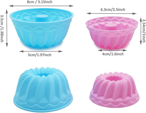 To encounter 24Pack Silicone Baking Cups, Pumpkin Silicone Baking Cake Molds, Nonstick Cupcake Liners, Fancy Dessert Tray - Jelly and Muffin Cups...