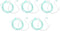 Dealmed Adult Standard Nasal Cannula – Straight with 7 ft (2.1m), Soft Green, Cannula Nasal Tubing for Oxygen, Highly Visible, Kink Resistant, Lig...