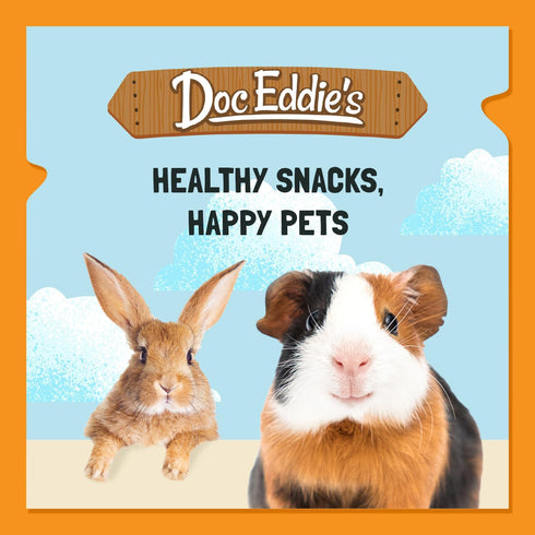 DOC EDDIE'S Vitamin C Bites - Small Animal Treats or Snack for Hamster, Guinea Pig, Rabbit, Chinchilla, Bunny, Gerbil, Mouse, Rat, Hedgehog, or Sq...