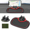 Multifunction Car Anti-Slip Mat Auto Phone Holder, Rotatable Anti Skid Car Dashboard Pad with Temporary Parking Numbe, Universal Phone Holder With...