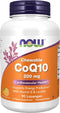 NOW Supplements, CoQ10 200 mg, Pharmaceutical Grade, All-Trans Form produced by Fermentation, 90 Lozenges...